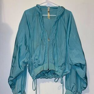 Free People Movement Oversized Windbreaker